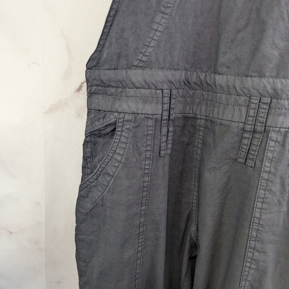 Isabel Marant Overalls Women 25 0 XS Black Skinny Bib Jumpsuit Zip Crop - Picture 11 of 12